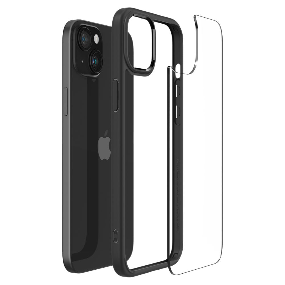 Futrola za Apple iPhone 15 Plus, Spigen, Ultra Hybrid, Mat Crna