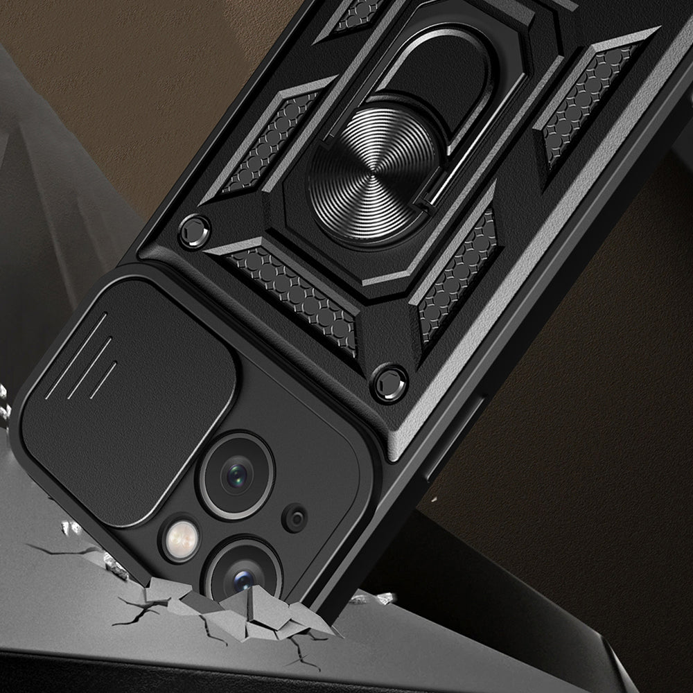 Futrola za Apple iPhone 15 Plus, Techsuit, CamShield, Plava