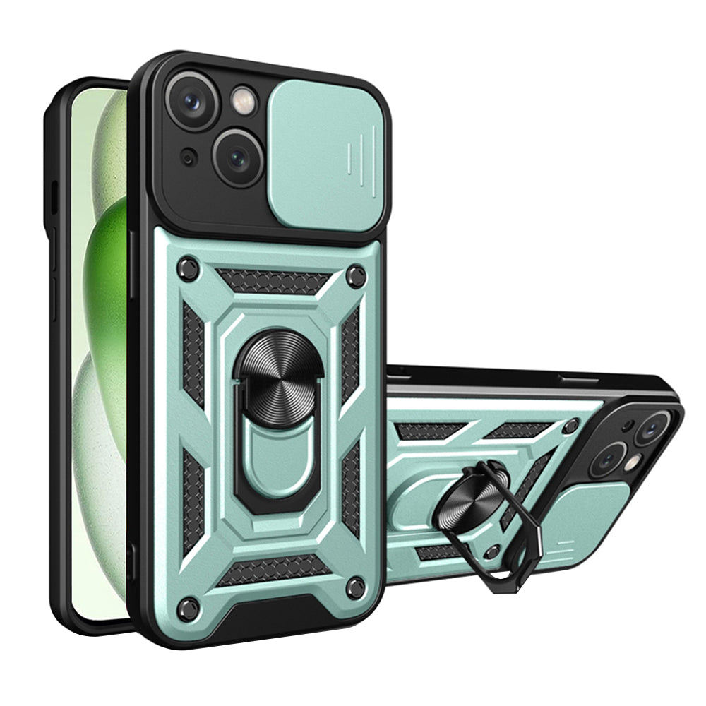 Futrola za Apple iPhone 15 Plus, Techsuit, CamShield, Zelena