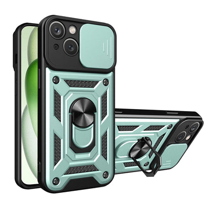 Futrola za Apple iPhone 15 Plus, Techsuit, CamShield, Zelena