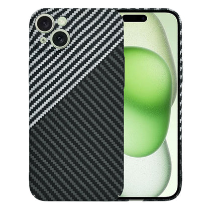 Futrola za Apple iPhone 15 Plus, Techsuit, Carbonite FiberShell, Crno Siva