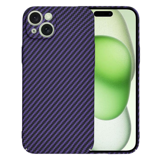 Futrola za Apple iPhone 15 Plus, Techsuit, Carbonite FiberShell, Ljubičasta