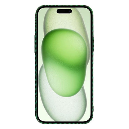 Futrola za Apple iPhone 15 Plus, Techsuit, Carbonite FiberShell, Zelena