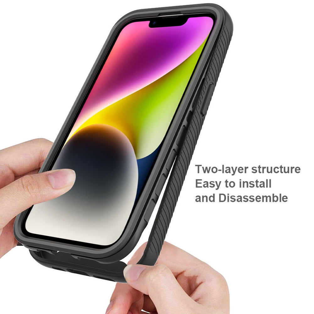 Futrola za Apple iPhone 15 Plus, Techsuit, Defense360 Pro, Crna
