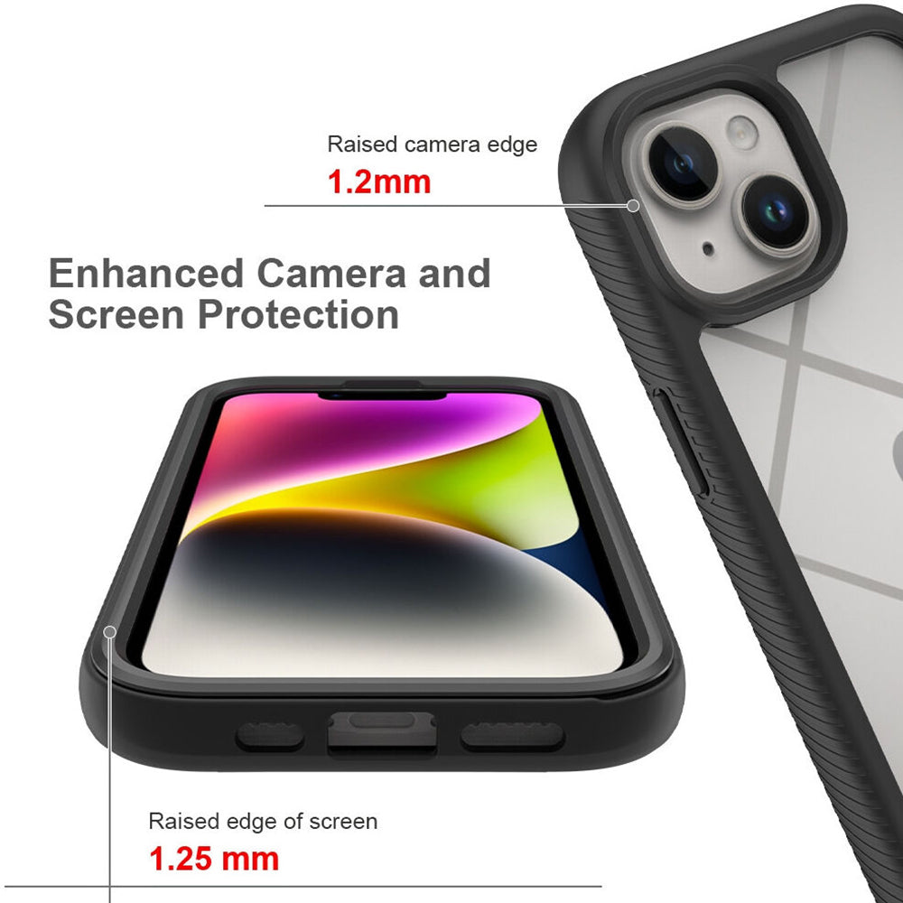 Futrola za Apple iPhone 15 Plus, Techsuit, Defense360 Pro, Crna