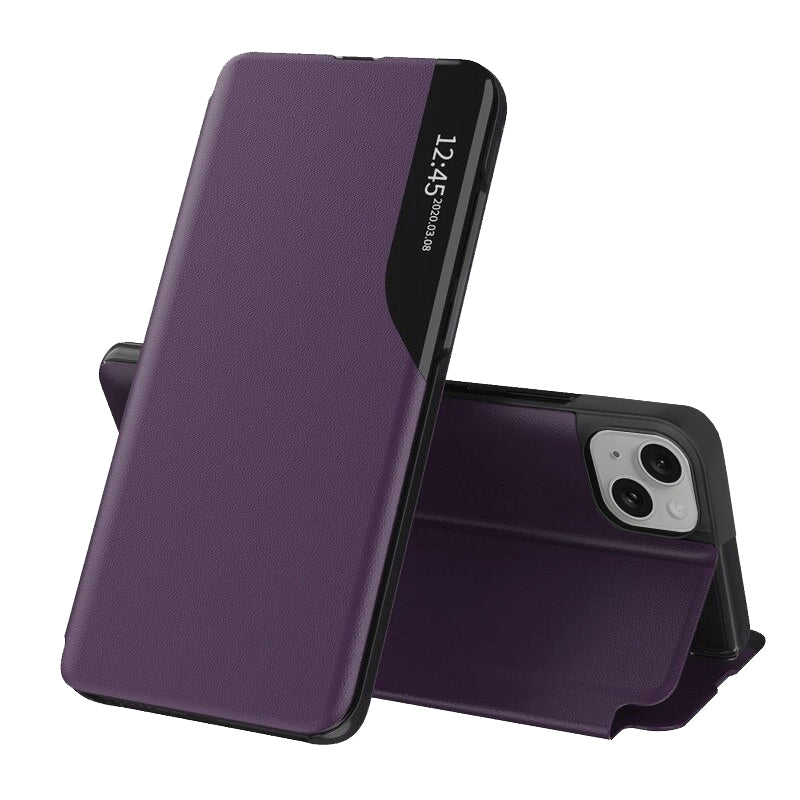 Futrola za Apple iPhone 15 Plus, Techsuit, eFold, Ljubičasta