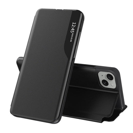 Futrola za Apple iPhone 15 Plus, Techsuit, eFold, Crna
