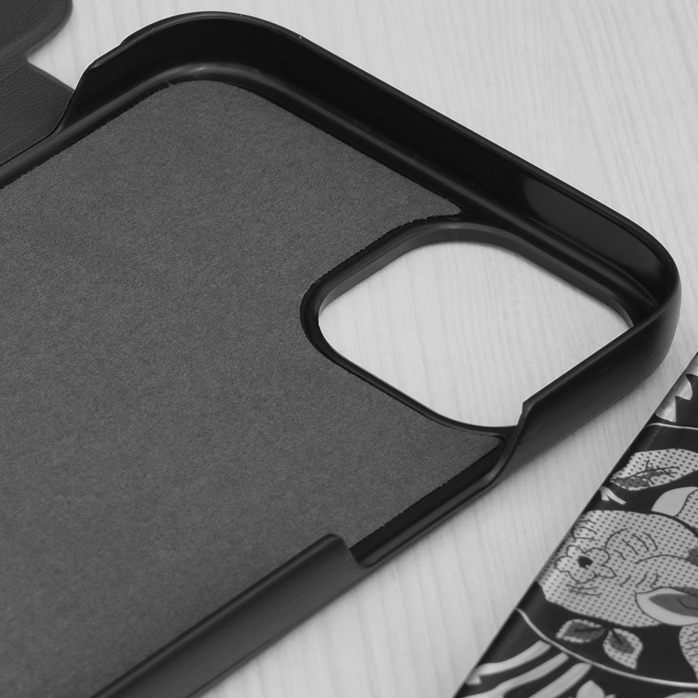 Futrola za Apple iPhone 15 Plus, Techsuit, eFold, Crna