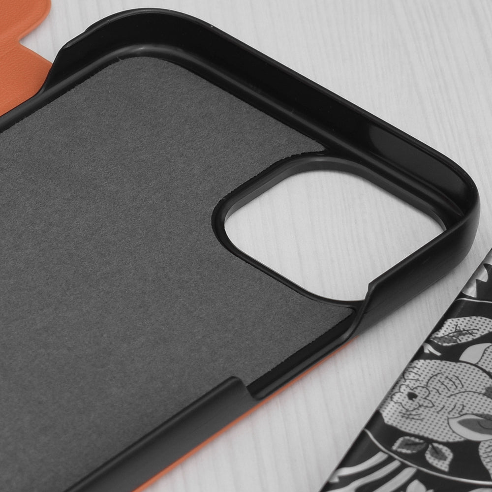 Futrola za Apple iPhone 15 Plus, Techsuit, eFold, Narandžasta
