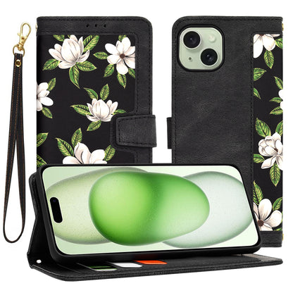 Futrola za Apple iPhone 15 Plus, Techsuit, FlipCraft, Crna