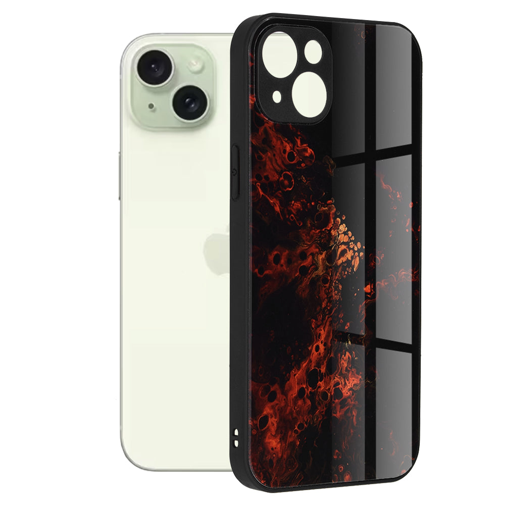Futrola za Apple iPhone 15 Plus, Techsuit, Glaze, Crvena