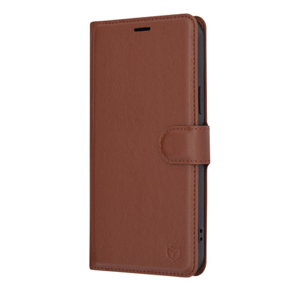 Futrola za Apple iPhone 15 Plus, Techsuit, Leather Folio, Braon
