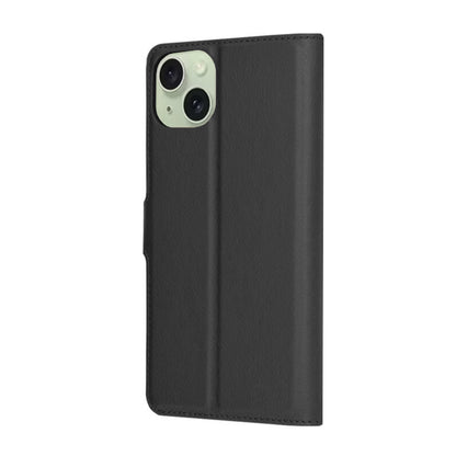 Futrola za Apple iPhone 15 Plus, Techsuit, Leather Folio, Crna