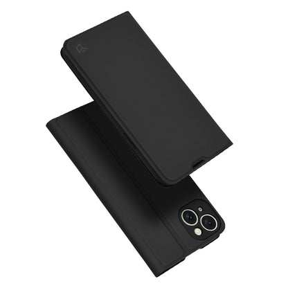 Futrola za Apple iPhone 15 Plus, Techsuit, Magskin Book, Crna