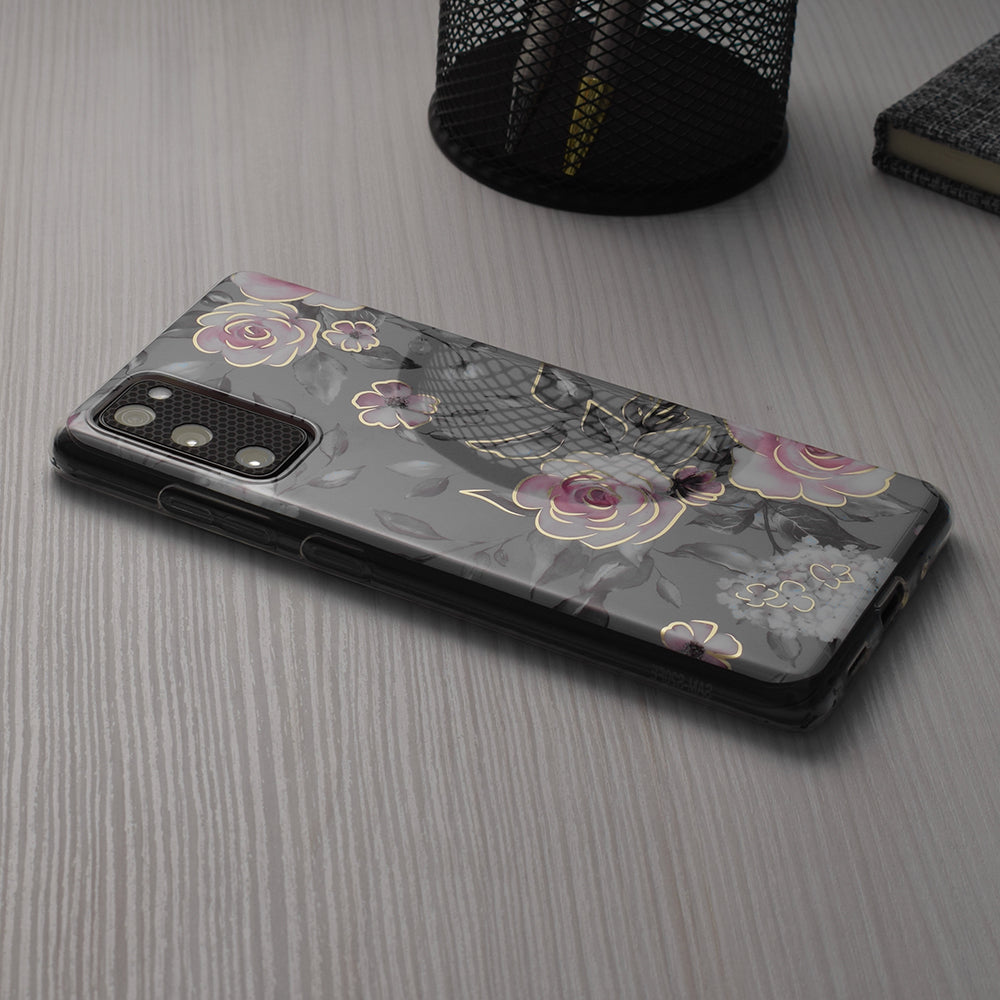 Futrola za Apple iPhone 15 Plus, Techsuit, Marble, Siva