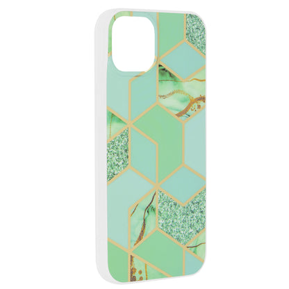 Futrola za Apple iPhone 15 Plus, Techsuit, Marble, Zelena