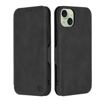 Futrola za Apple iPhone 15 Plus, Techsuit, Safe Wallet Plus, Crna