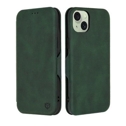 Futrola za Apple iPhone 15 Plus, Techsuit, Safe Wallet Plus, Zelena