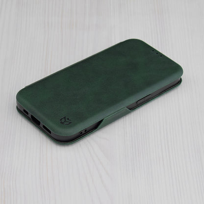 Futrola za Apple iPhone 15 Plus, Techsuit, Safe Wallet Plus, Zelena