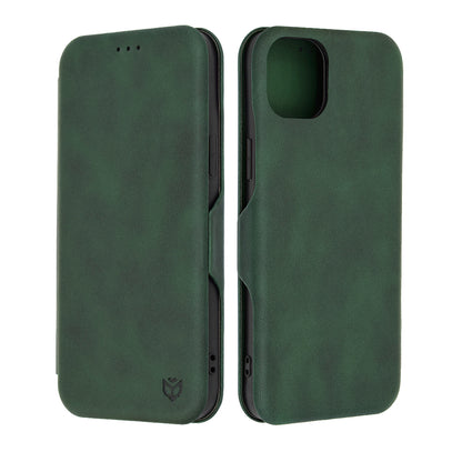 Futrola za Apple iPhone 15 Plus, Techsuit, Safe Wallet Plus, Zelena