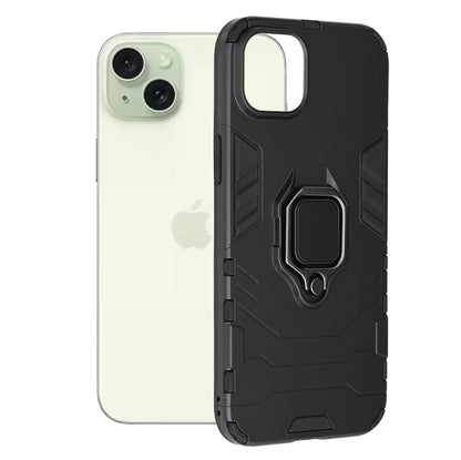 Futrola za Apple iPhone 15 Plus, Techsuit, Shield, Crna