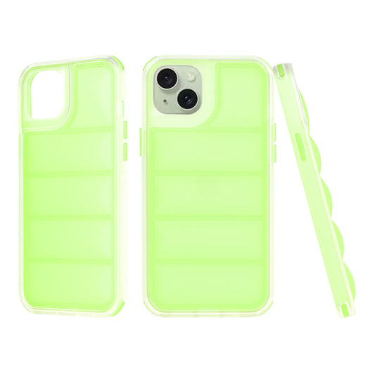 Futrola za Apple iPhone 15 Plus, Techsuit, Wave Shield, Zelena