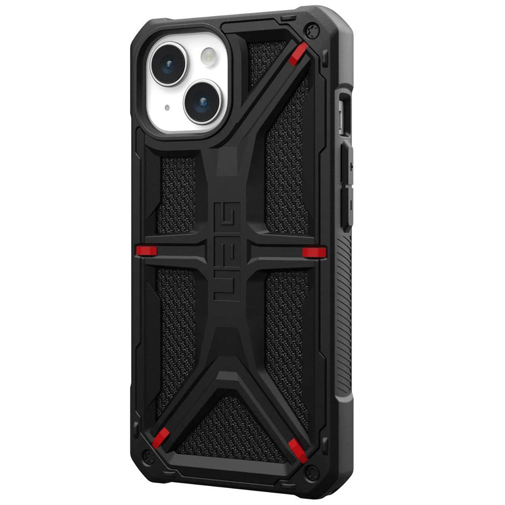 Futrola za Apple iPhone 15 Plus, Urban Armor Gear, Monarch Kevlar, Crna