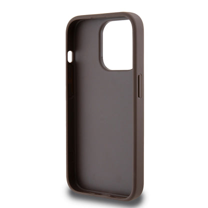 Futrola za Apple iPhone 15 Pro, Guess, 4G Stripe, Braon