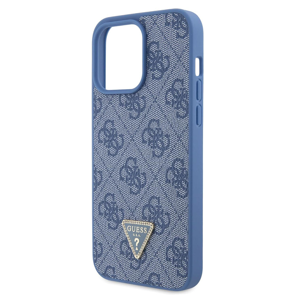 Futrola za Apple iPhone 15 Pro, Guess, Crossbody 4G Metal Logo, Plava