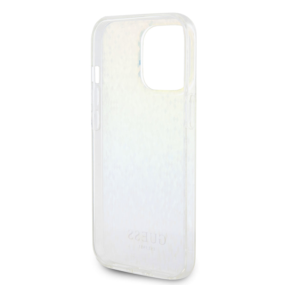 Futrola za Apple iPhone 15 Pro, Guess, IML Faceted Mirror Disco Iridescent, Višebojna