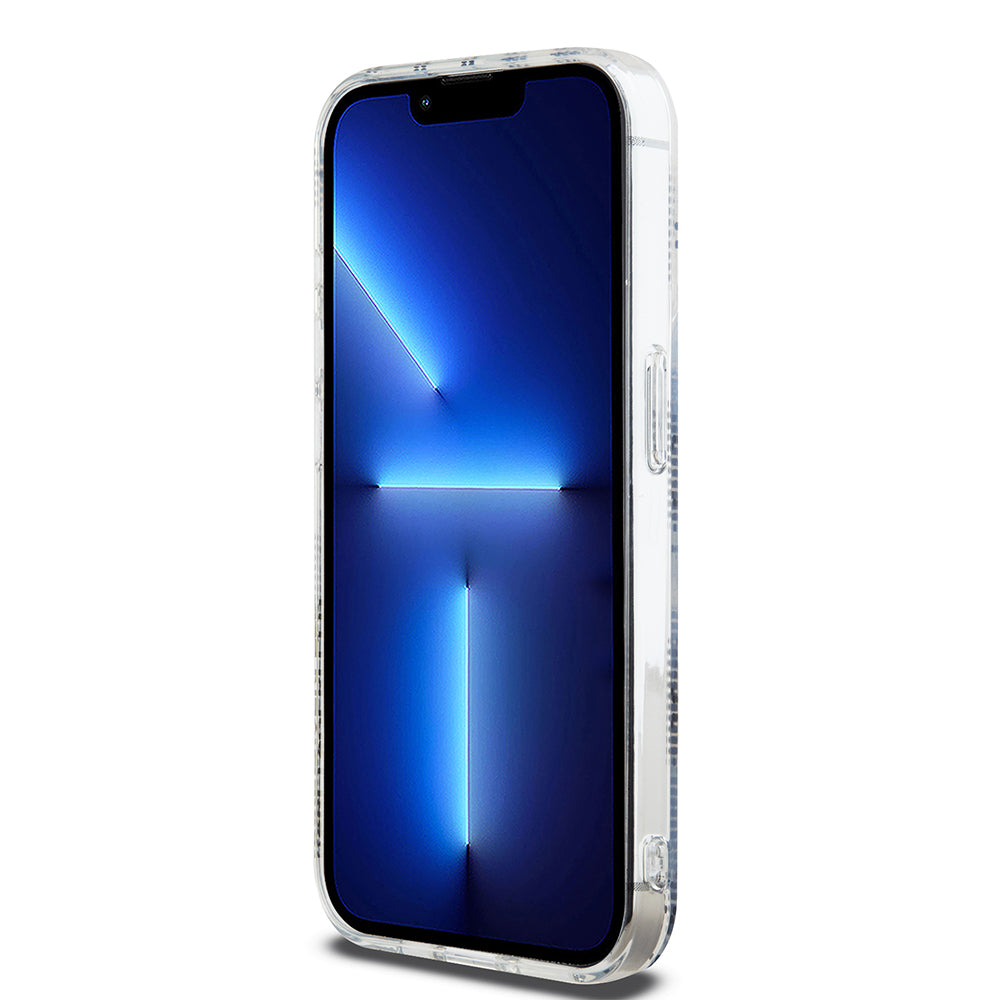 Futrola za Apple iPhone 15 Pro, Karl Lagerfeld, IML Electroplated Choupette Head, Transparentna