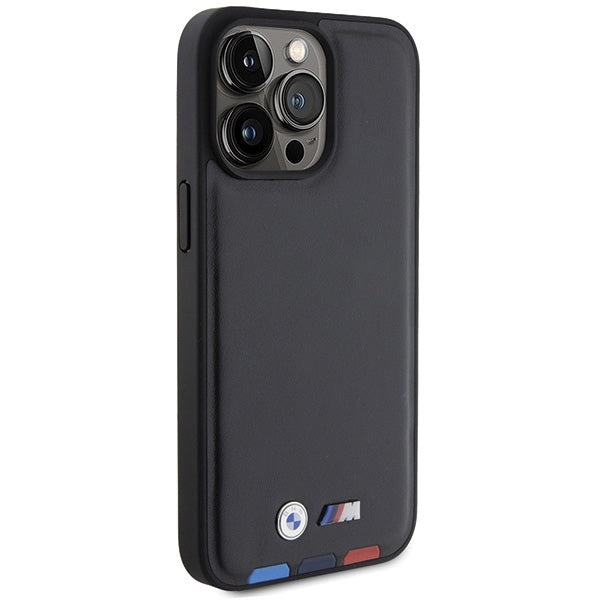 Futrola za Apple iPhone 15 Pro Max, BMW, Stamp Tricolor, Crna