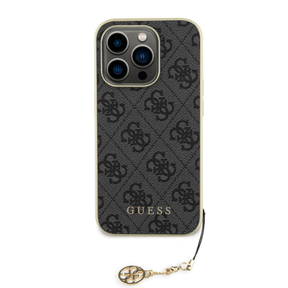 Futrola za Apple iPhone 15 Pro Max, Guess, 4G Charm, Siva