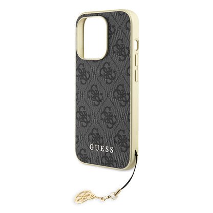 Futrola za Apple iPhone 15 Pro Max, Guess, 4G Charm, Siva
