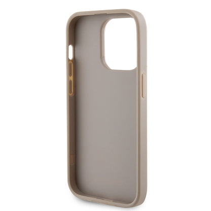 Futrola za Apple iPhone 15 Pro Max, Guess, 4G Strass Metal Logo, Zlatna