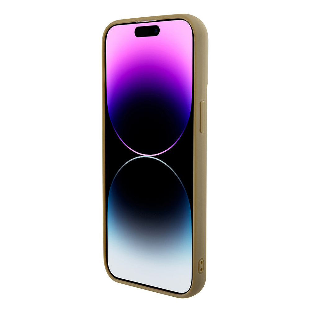 Futrola za Apple iPhone 15 Pro Max, Guess, Disco Metal Script, Zlatna