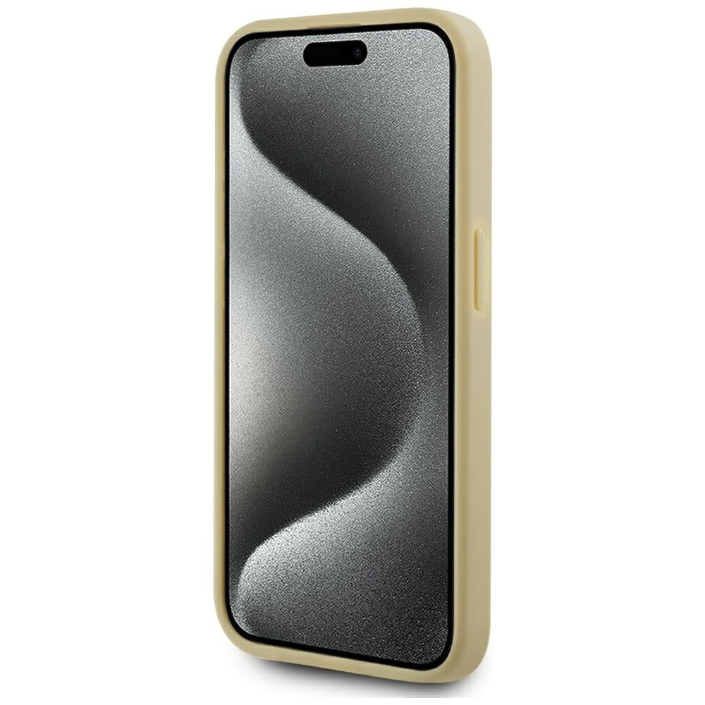 Futrola za Apple iPhone 15 Pro Max, Karl Lagerfeld, Metal Signature, Zlatna