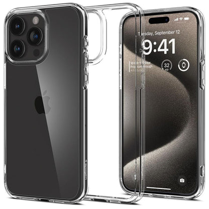 Futrola za Apple iPhone 15 Pro Max, Spigen, Ultra Hybrid, Transparentna