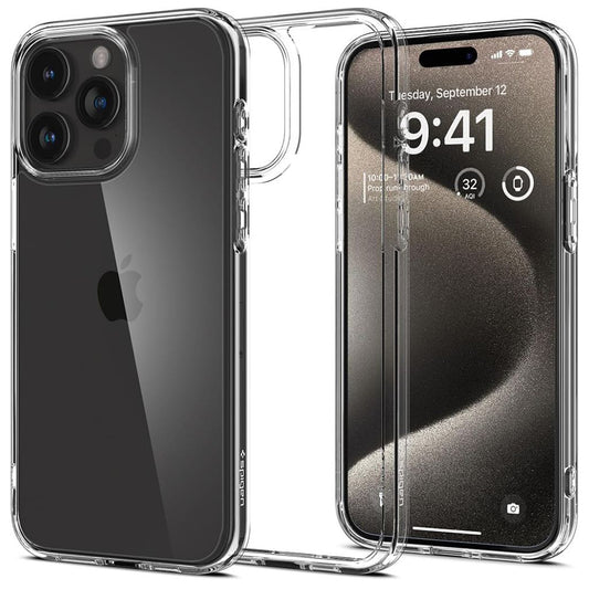 Futrola za Apple iPhone 15 Pro Max, Spigen, Ultra Hybrid, Transparentna