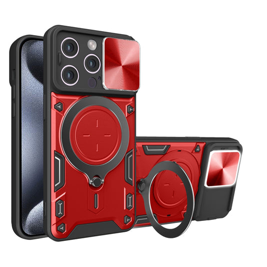 Futrola za Apple iPhone 15 Pro Max, Techsuit, CamGuard Pro, Crvena