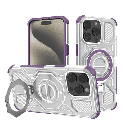 Futrola za Apple iPhone 15 Pro Max, Techsuit, Carbon Shield Pro, Ljubičasta
