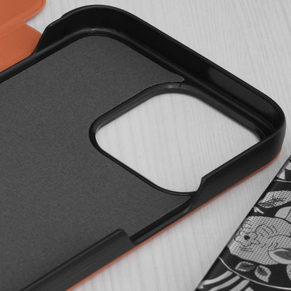Futrola za Apple iPhone 15 Pro Max, Techsuit, eFold, Narandžasta