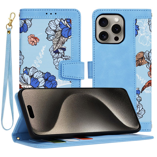 Futrola za Apple iPhone 15 Pro Max, Techsuit, FlipCraft, Plava