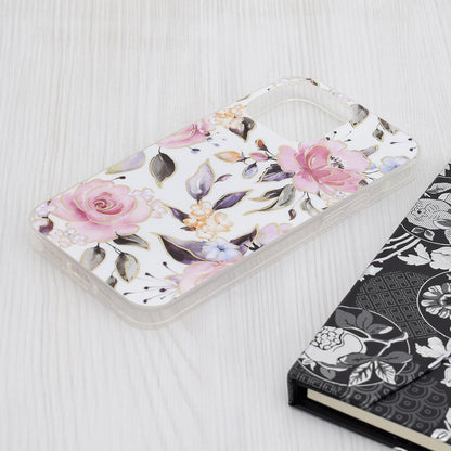 Futrola za Apple iPhone 15 Pro Max, Techsuit, Marble, Bela