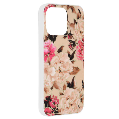 Futrola za Apple iPhone 15 Pro Max, Techsuit, Marble, Bež