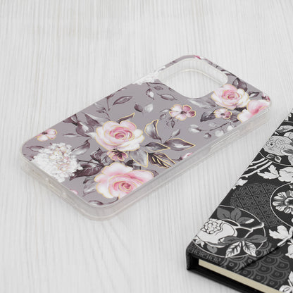 Futrola za Apple iPhone 15 Pro Max, Techsuit, Marble, Siva