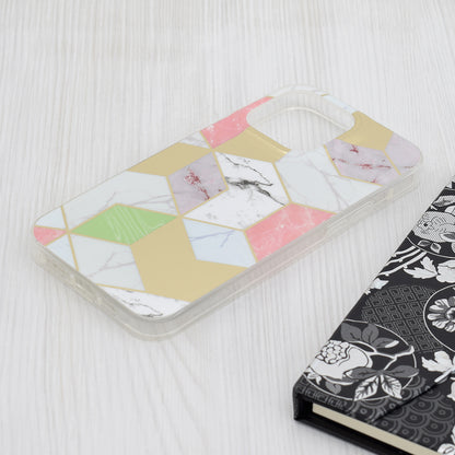 Futrola za Apple iPhone 15 Pro Max, Techsuit, Marble, Ljubičasta