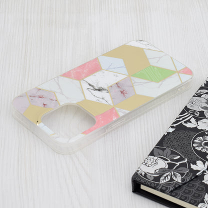 Futrola za Apple iPhone 15 Pro Max, Techsuit, Marble, Ljubičasta