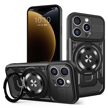 Futrola za Apple iPhone 15 Pro Max, Techsuit, RuggedCam, Crna