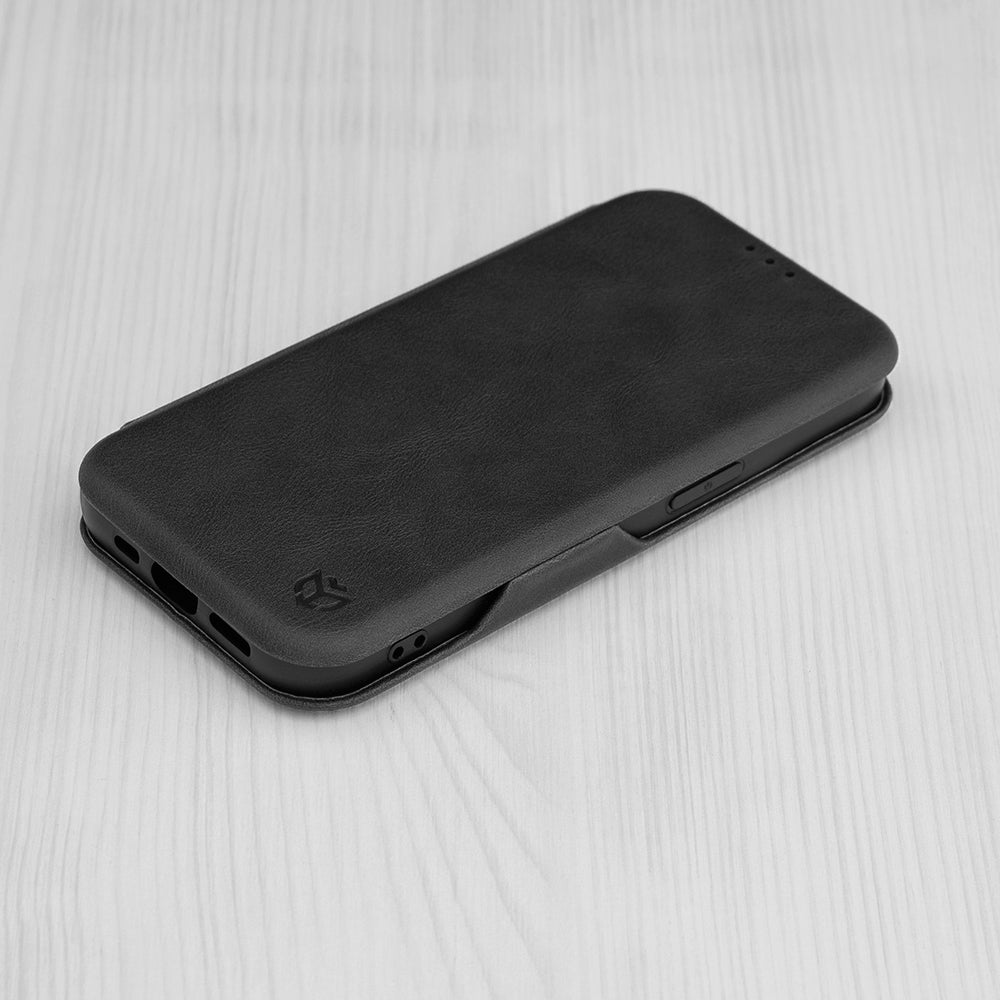 Futrola za Apple iPhone 15 Pro Max, Techsuit, Safe Wallet Plus, Crna